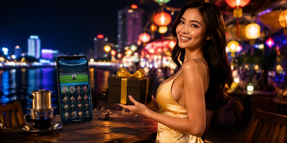 Người dùng Nha Trang trải nghiệm cá cược thể thao bên cốc cà phê buổi sáng